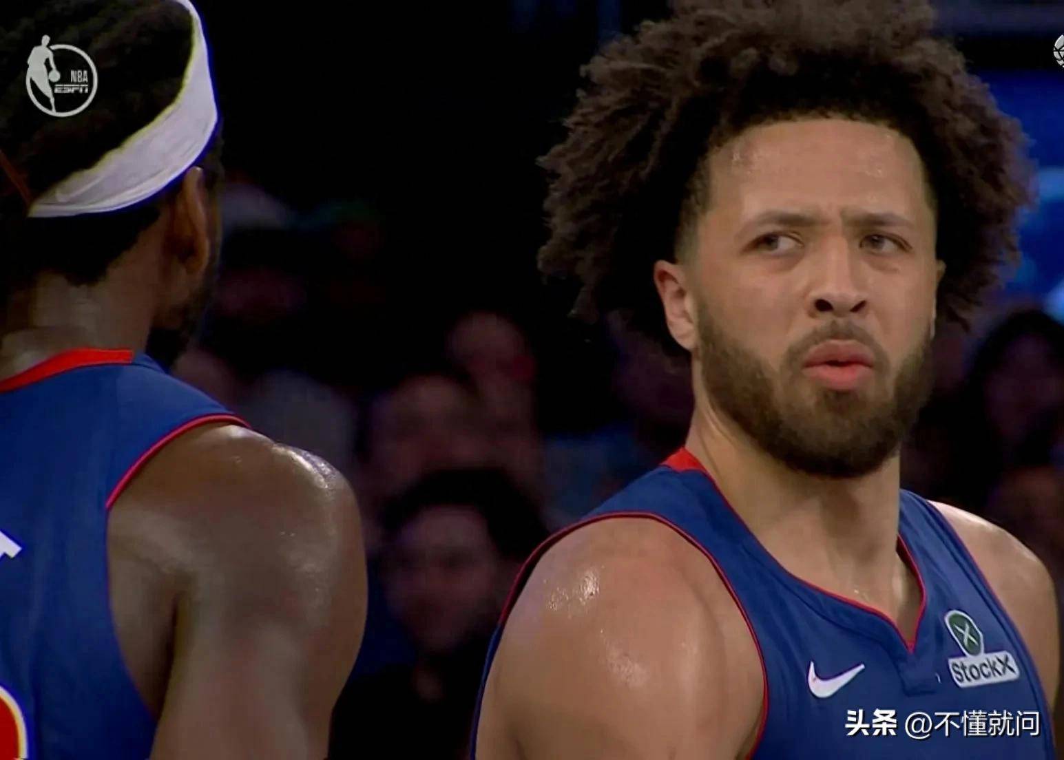 活塞惨败湖人，唐斯得分32分